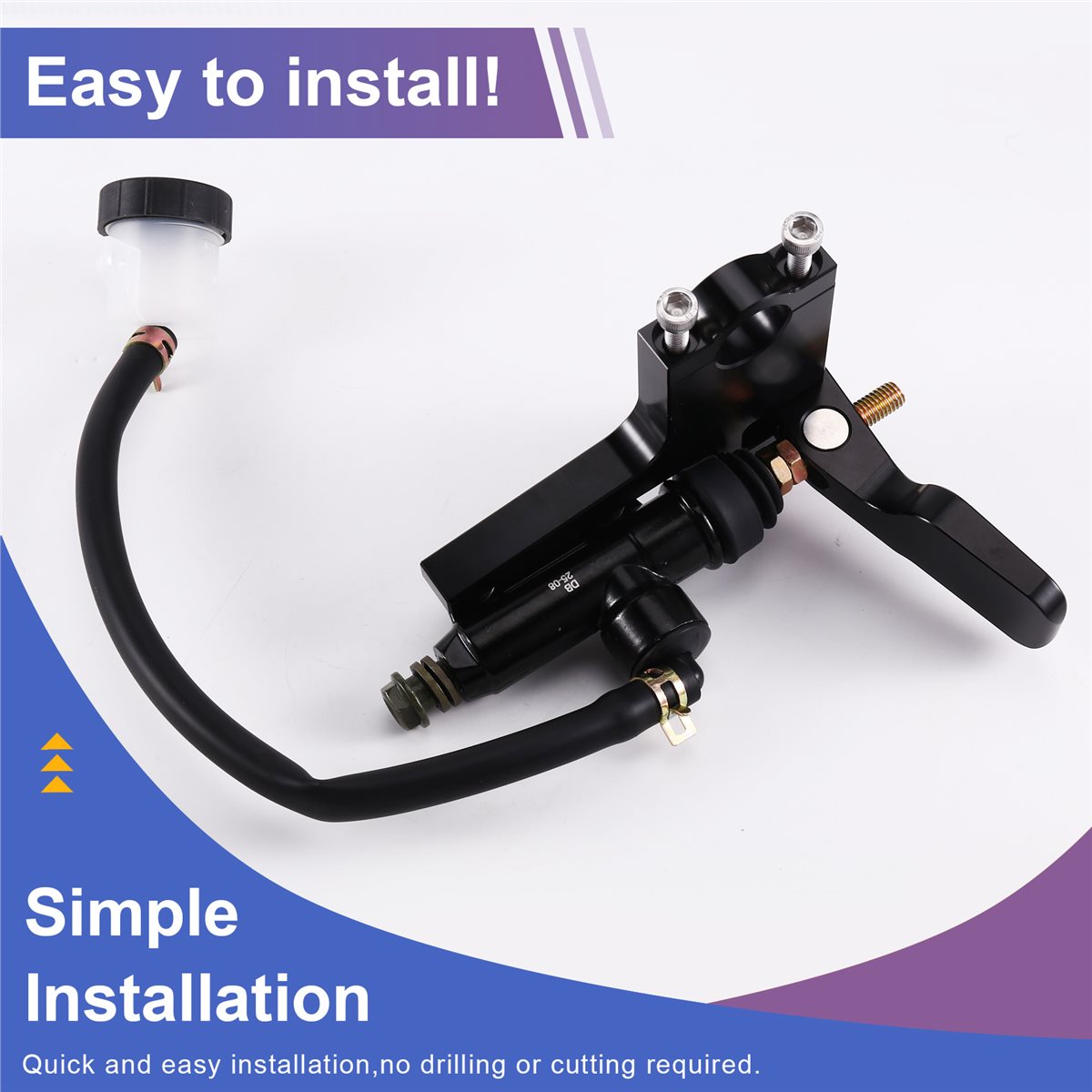 Zestaw dźwigni hamulca motocyk – Motorcycle Thumb Brake System Kit recenzja i cena